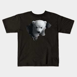 Little polar bear design Kids T-Shirt